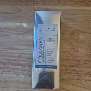 Australian Skin Clinic Collagen Face Serum - Silver/Blue Box